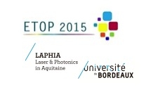 ETOP 2015 & symposium annuel LAPHIA 29 juin - 3 juillet 2015
