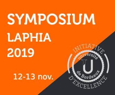 7e Symposium LAPHIA : 12-13 novembre 2019
