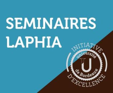 LAPHIA Seminar : Joris Lousteau, 14th Jan 2020, IOA, 11AM
